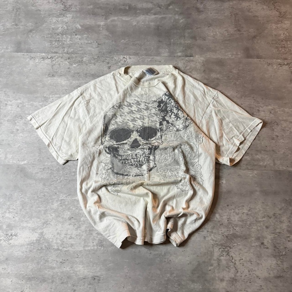 Grunge 2000s Relaxed Boxy Delta Skater Streetwear Y2K Tee